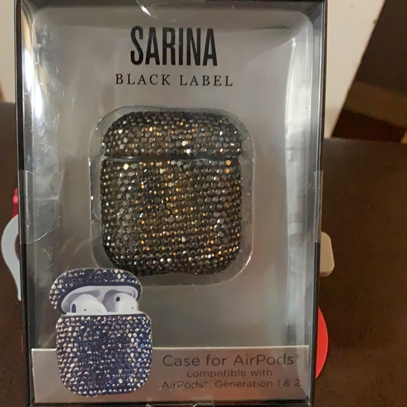 SARINA BLACK LABEL CASE FOR AIRPODS - Picture 3 of 3